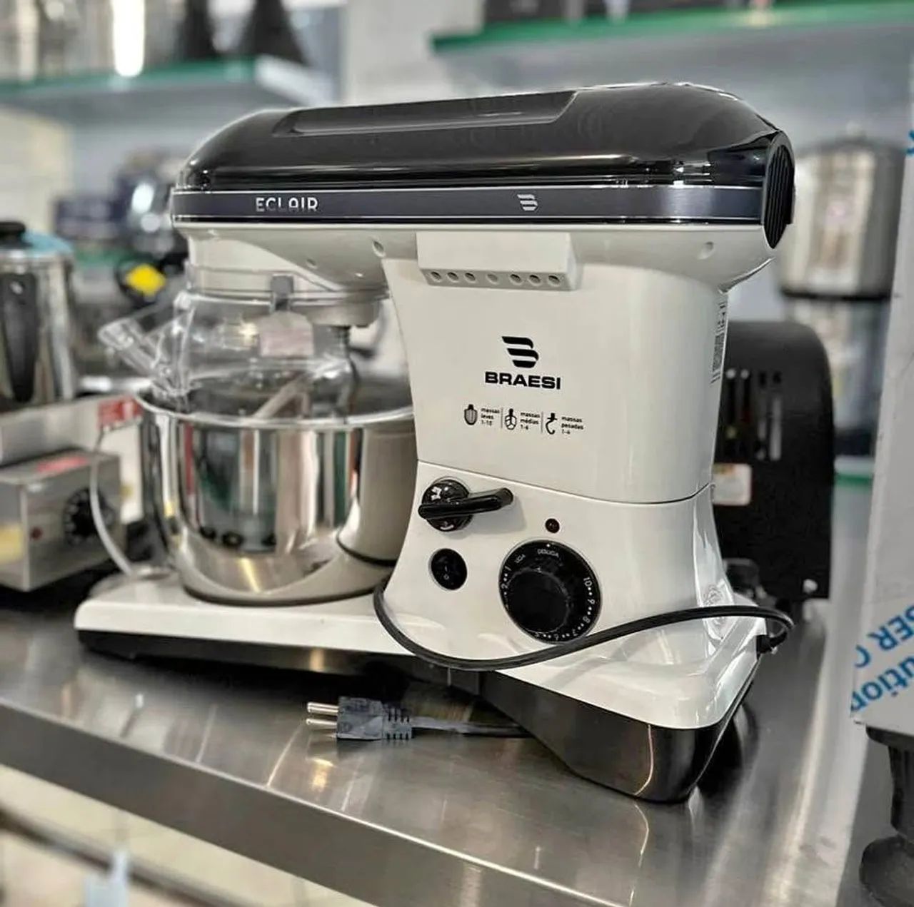 Batedeira Planetária 5L  Eclair Braesi - Marcos