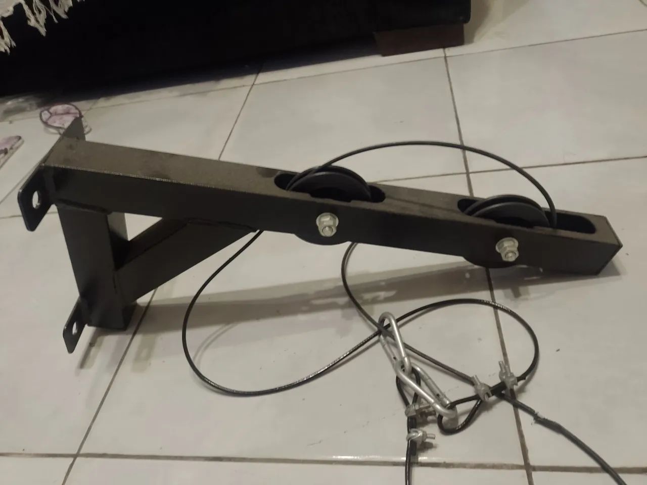 Polia para musculação - Parede