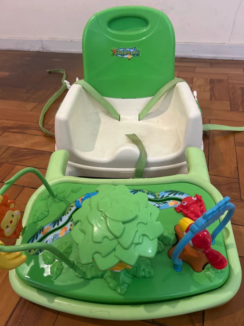 Cadeirinha de Bebê com Brinquedo - Rainforest - Foto 3