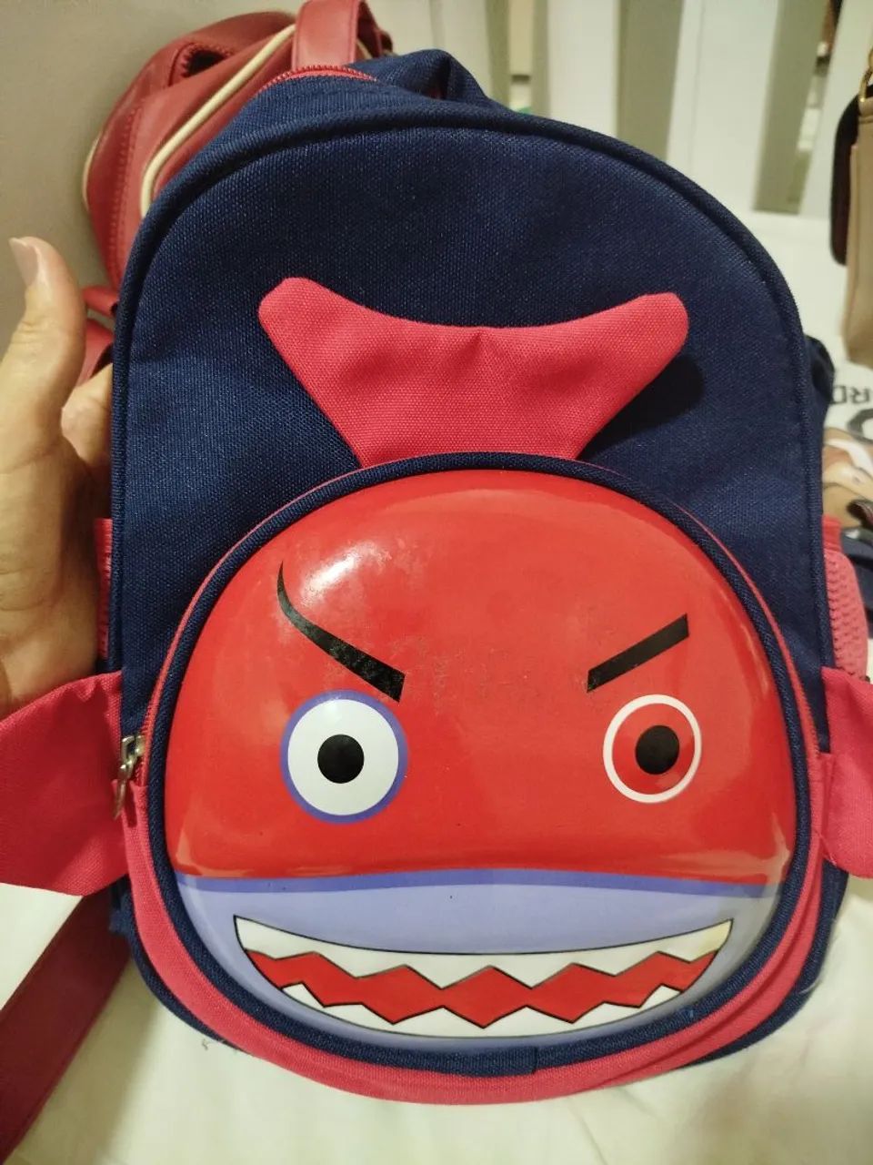 Mochila Infantil Tubarão