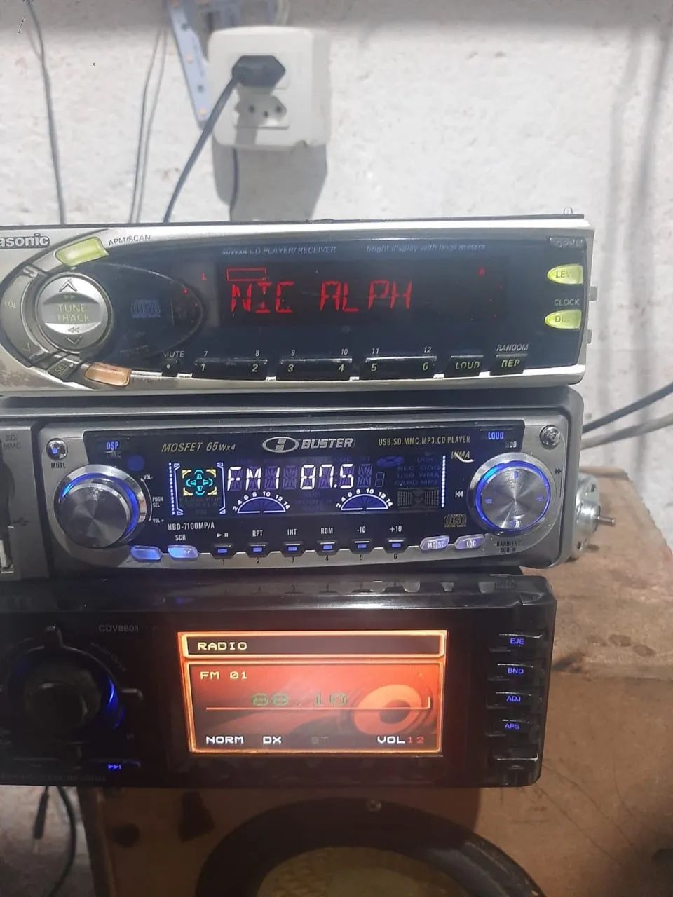 Rádio de carro 3 unidades e vendo separado tbm - Foto 3