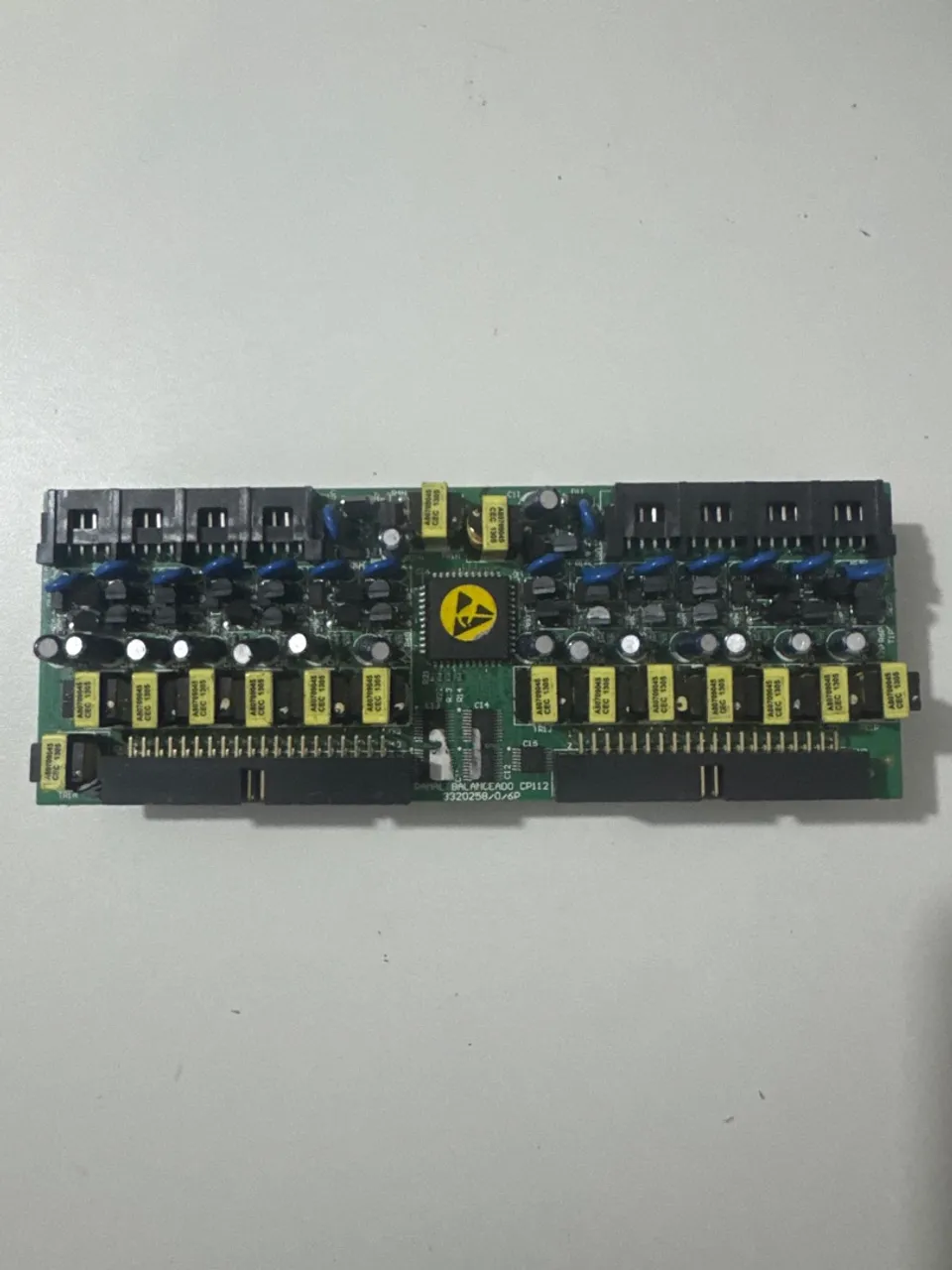 Placa De 16 Ramais Balanceada Cp 48/112 Maxcom/intelbras