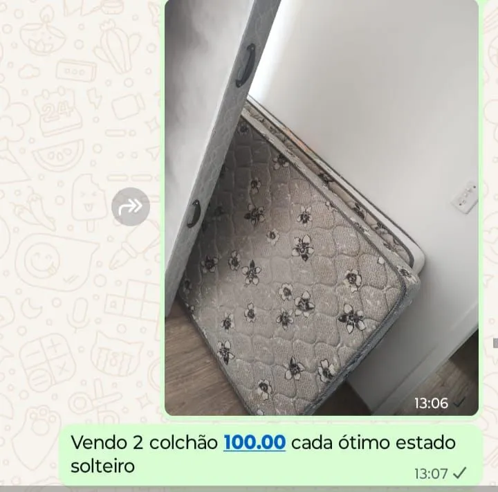 Colchão Solteiro em Ótimo Estado - R$100,00 cada