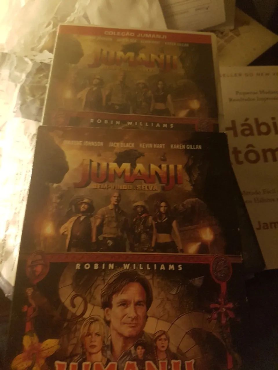 Dvd coleção jumanji (novo) - Foto 2