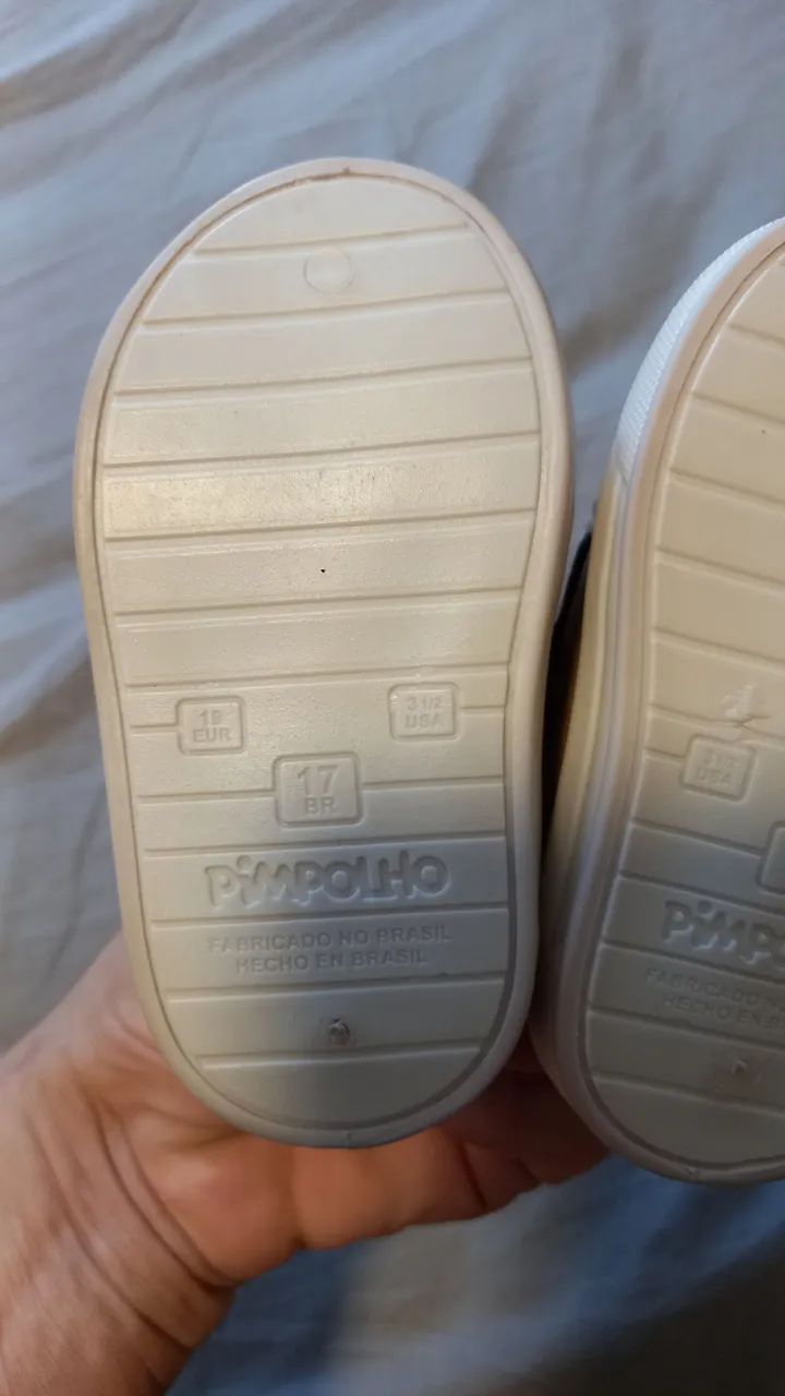 Tênis Bebê Marrom - Foto 3