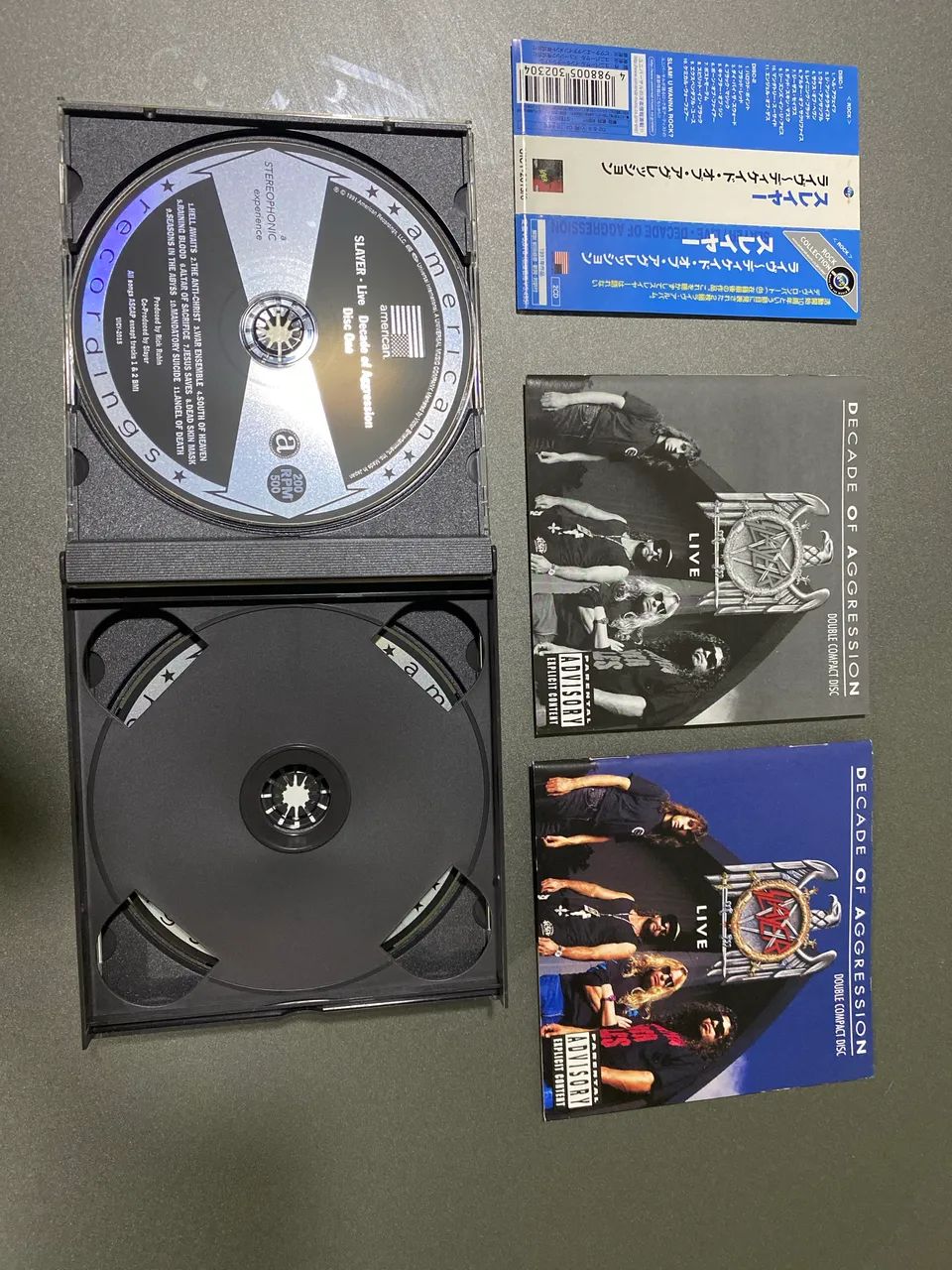 Cd Slayer decade of aggression  japones  - Foto 3