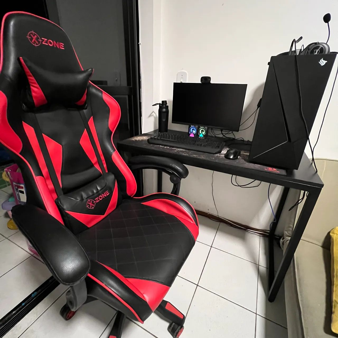 Computador novo completo com cadeira gamer 