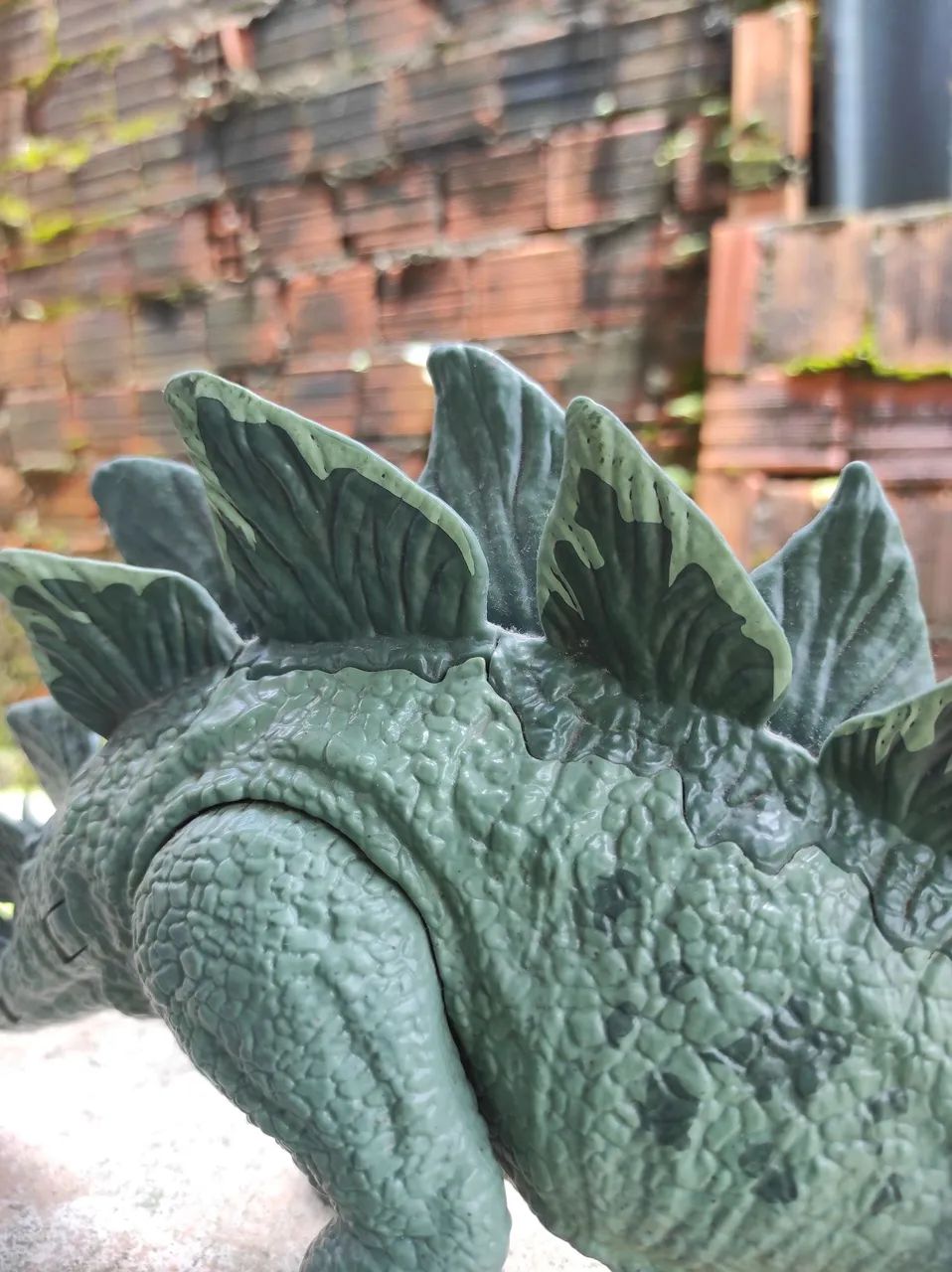 Dinossauro estegossauro jurassic world mattel  - Foto 2