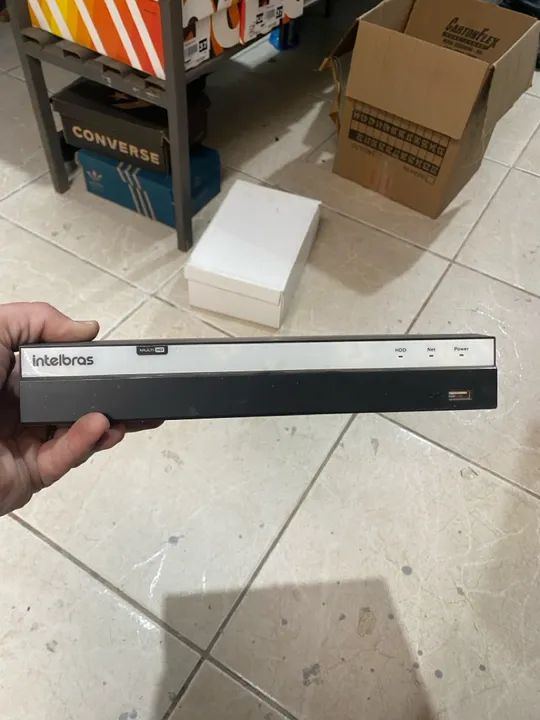 DVR 4 canais Intelbras  + 4 câmeras 