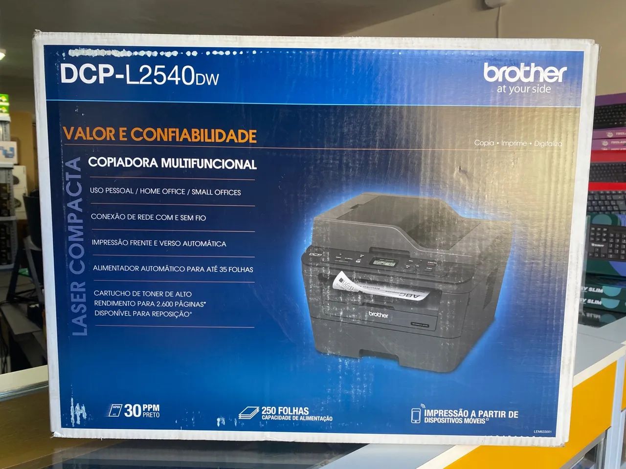 Multifuncional Laser Brother DCP-L2540DW - Foto 2