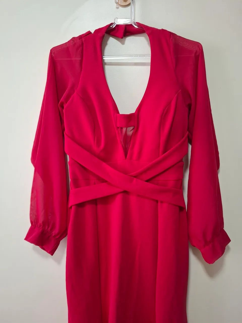 Vestido de festa vermelho - Foto 3