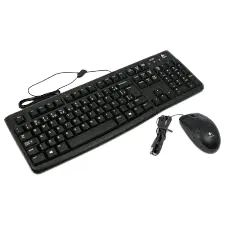 Kit Teclado e Mouse Usb Com Fio