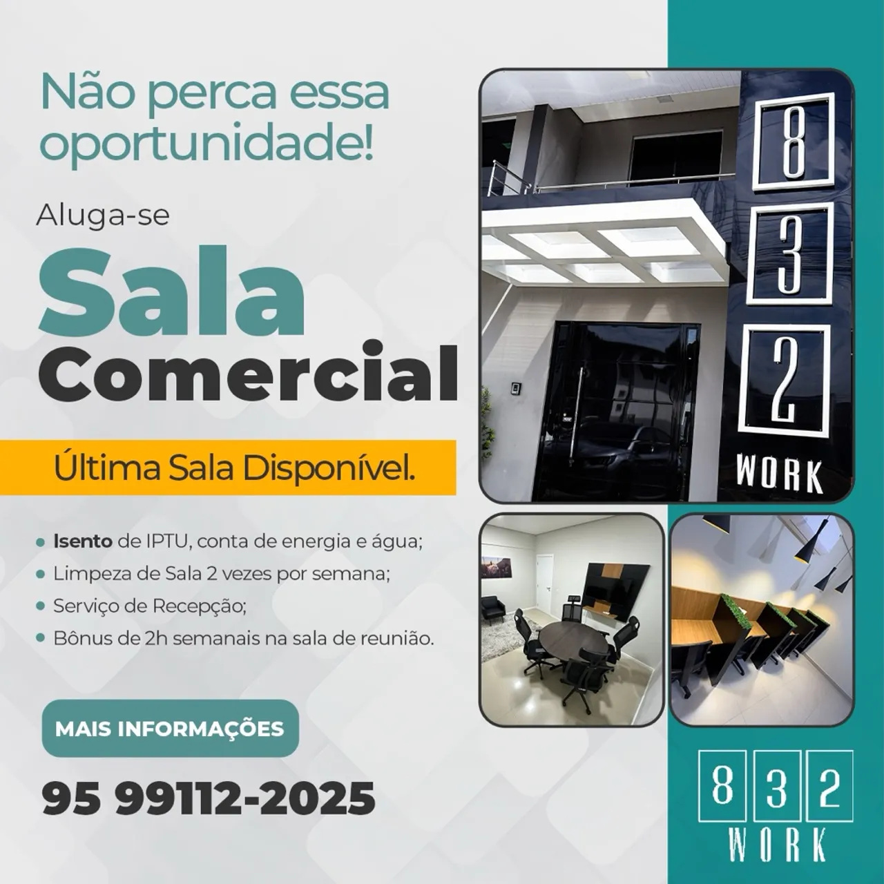 Sala Mobiliada Para Seu Negocio 
