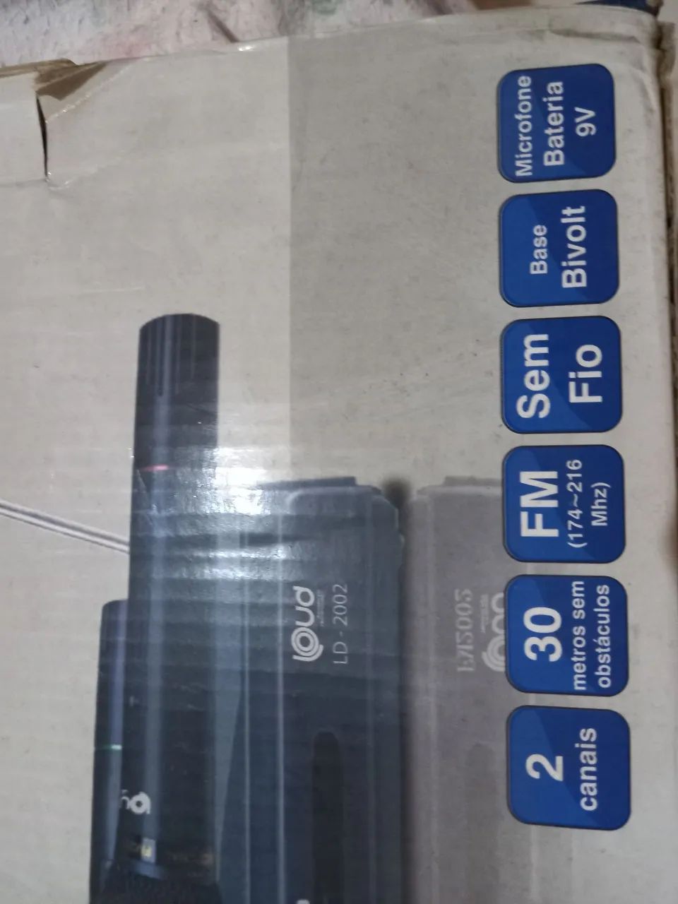 Microfone Sem Fio Loud LD-2002 - Foto 3