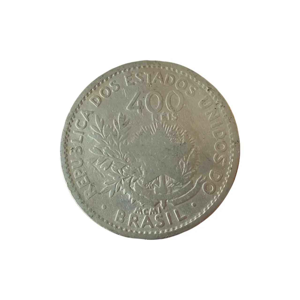 400 Reís Brasil 1901 - Foto 2