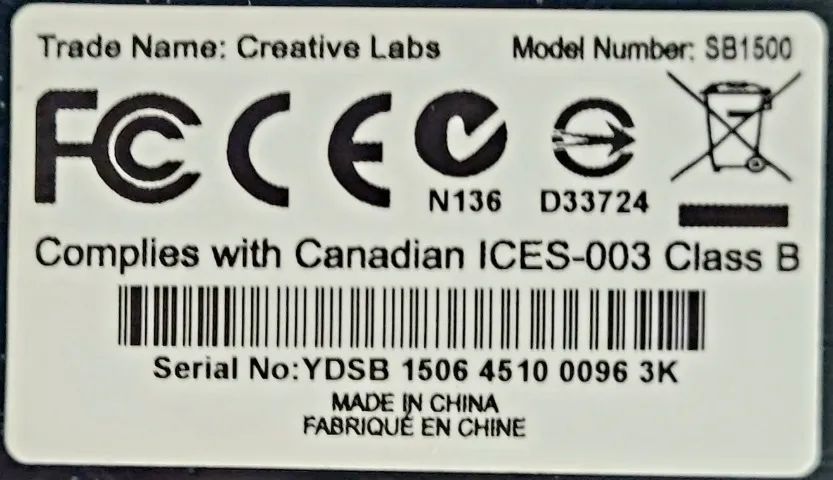 Placa de som - Creative Sound Blaster Z - Foto 3