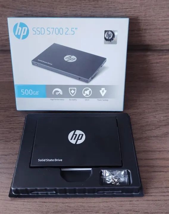 SSD HP S700 Series - 500GB (Aceito Cartão)