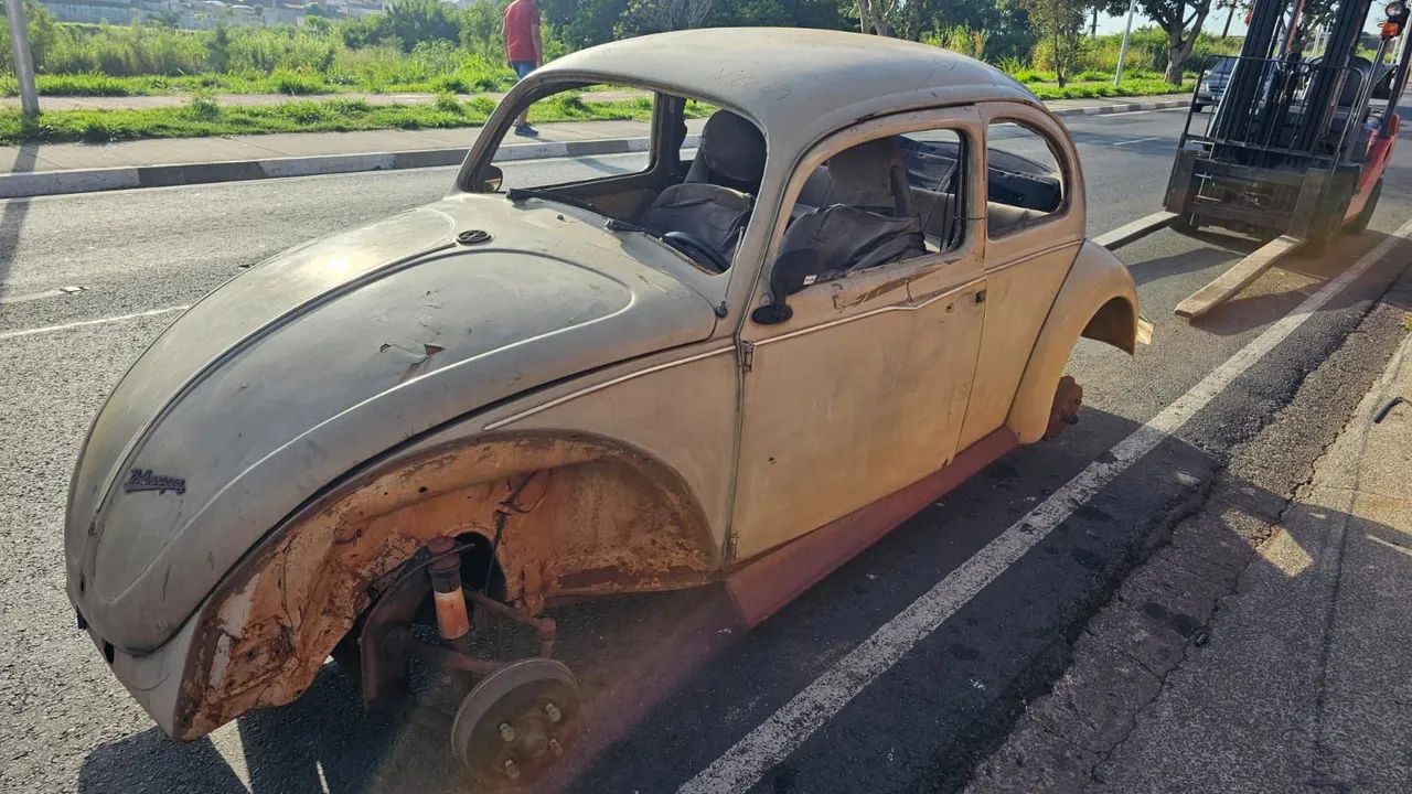 Carroceria vw fusca para restauração  - Foto 5