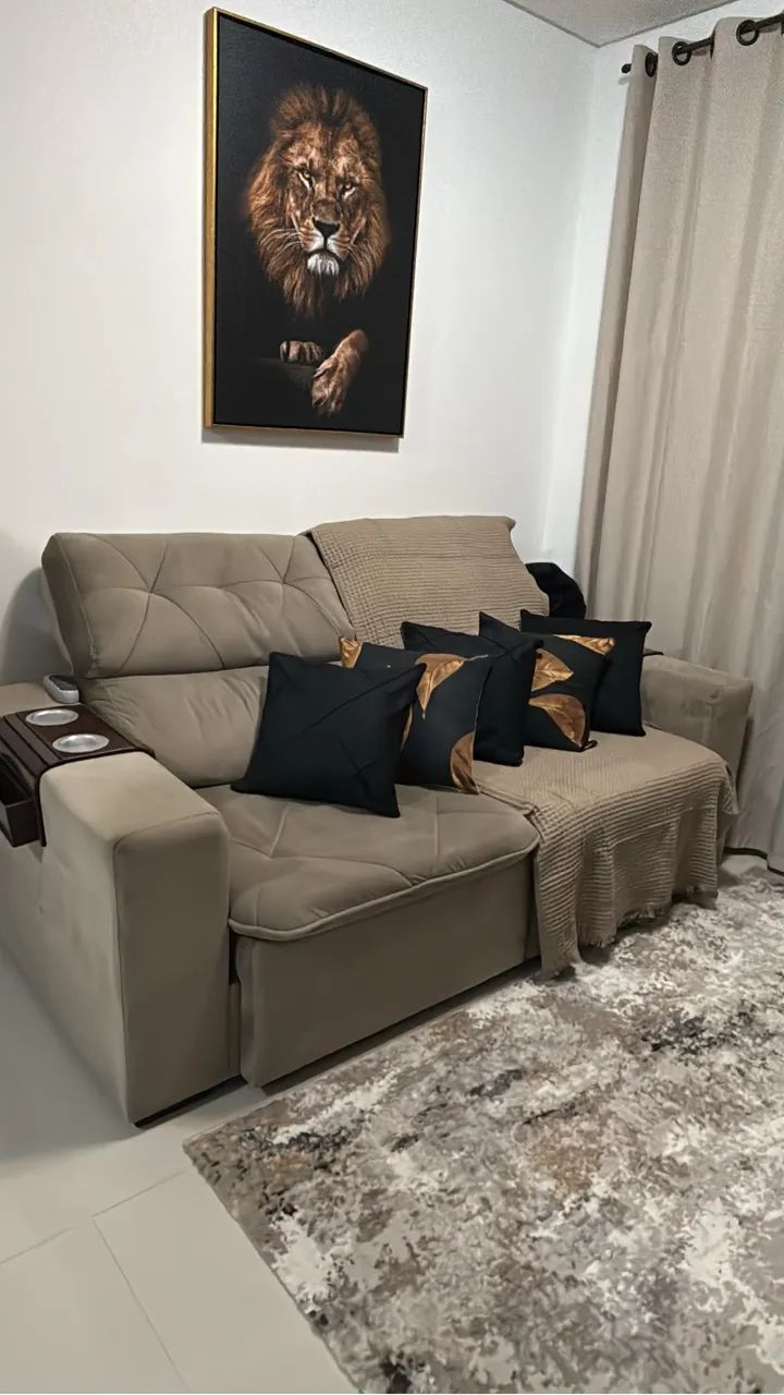 Sofá retrátil 64352678584834122