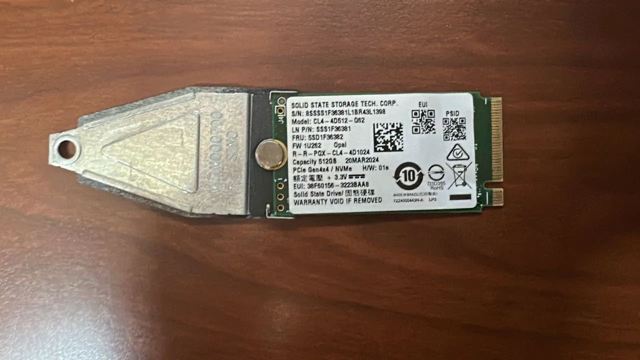 SSD M.2 NVMe 512gb 2230 Gen4x4