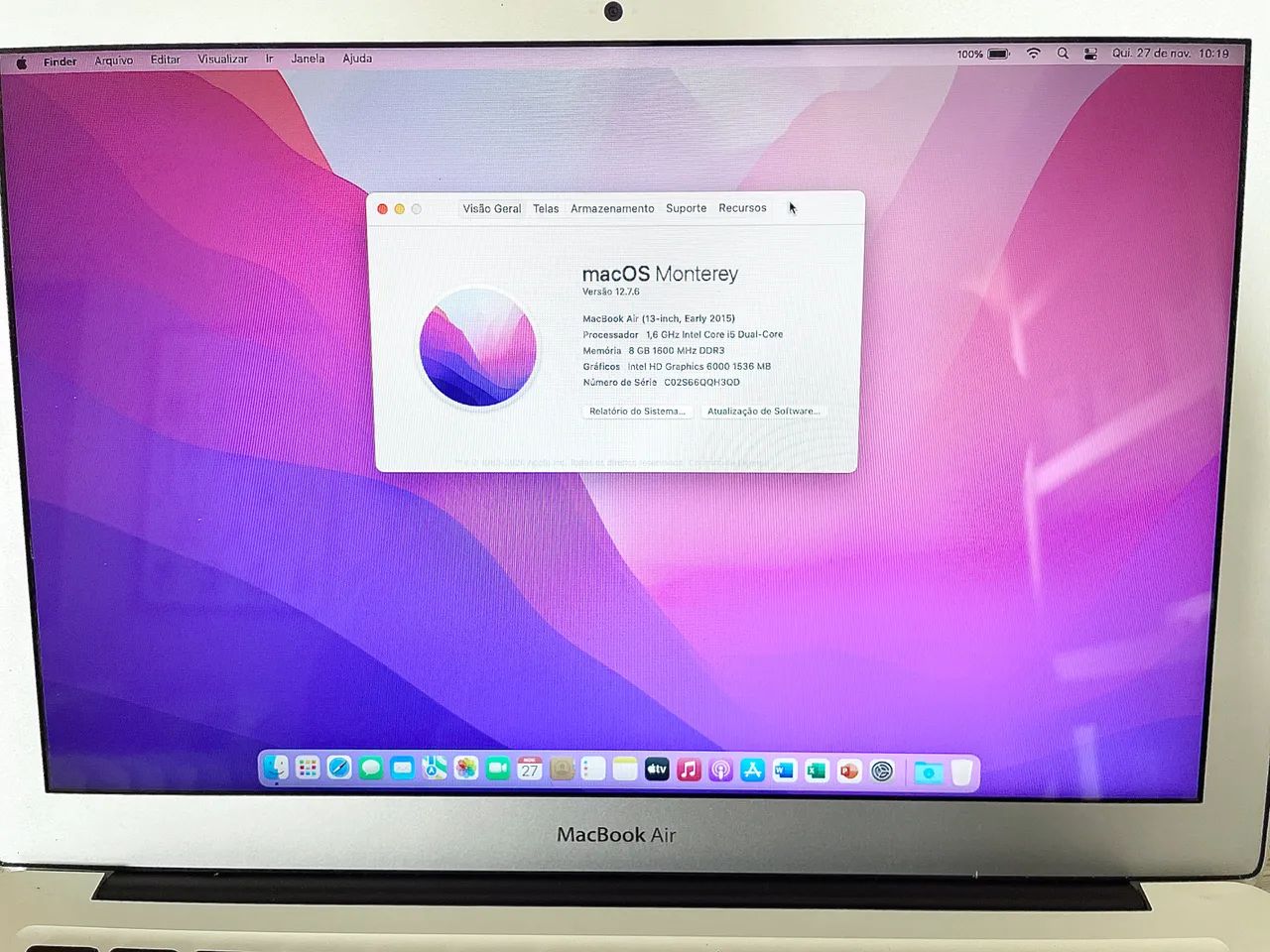 MacBook Air 2015 i5 8GB (6x Sem Juros) - Notebooks - Vila Rica