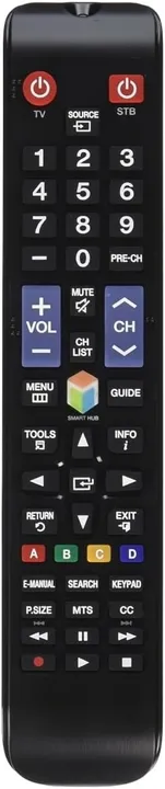 Controle Remoto Compatível Com Tv Smart 3D Futebol Samsung