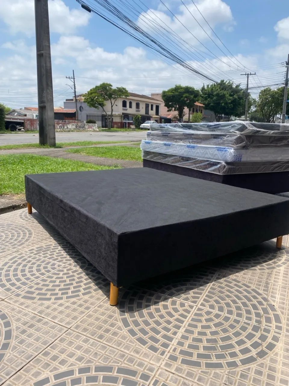 BASE BOX CASAL EM PROMOÇÃO - Foto 2