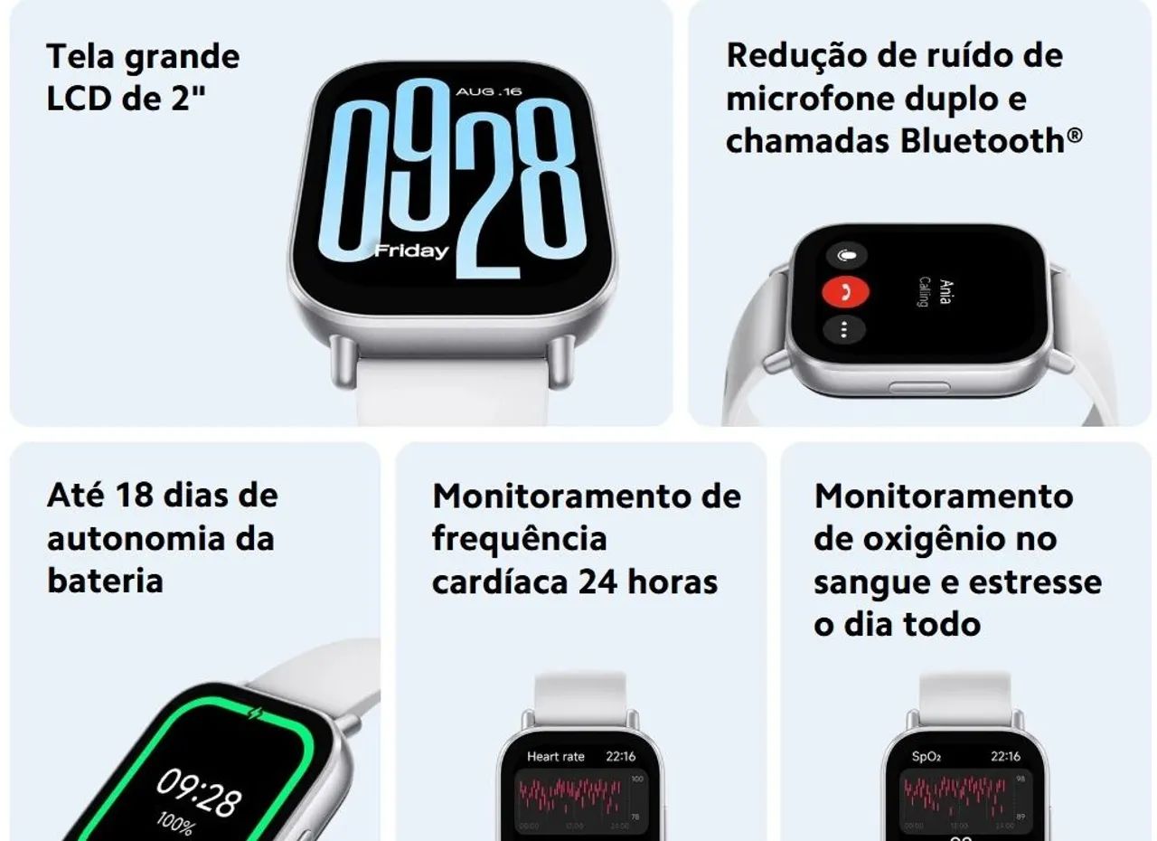 Redmi Watch 5 Active - Smartwatch Xiaomi - Foto 3