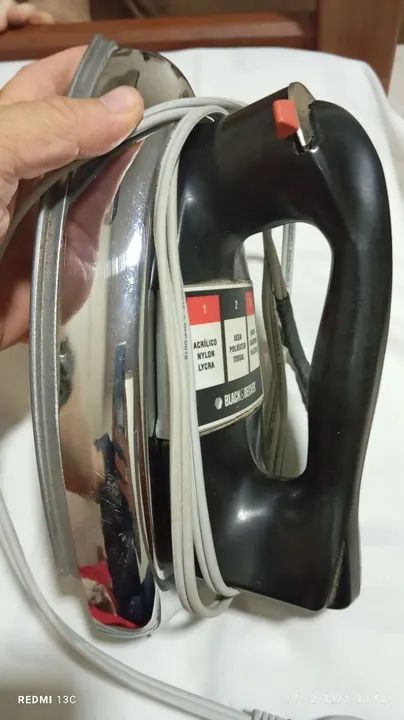 Ferro de passar roupa Black & Decker