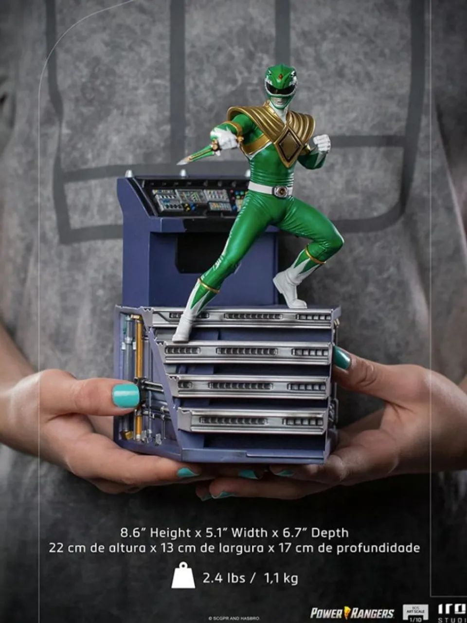 Green Ranger Iron Studios Power Rangers<br><br> - Foto 3