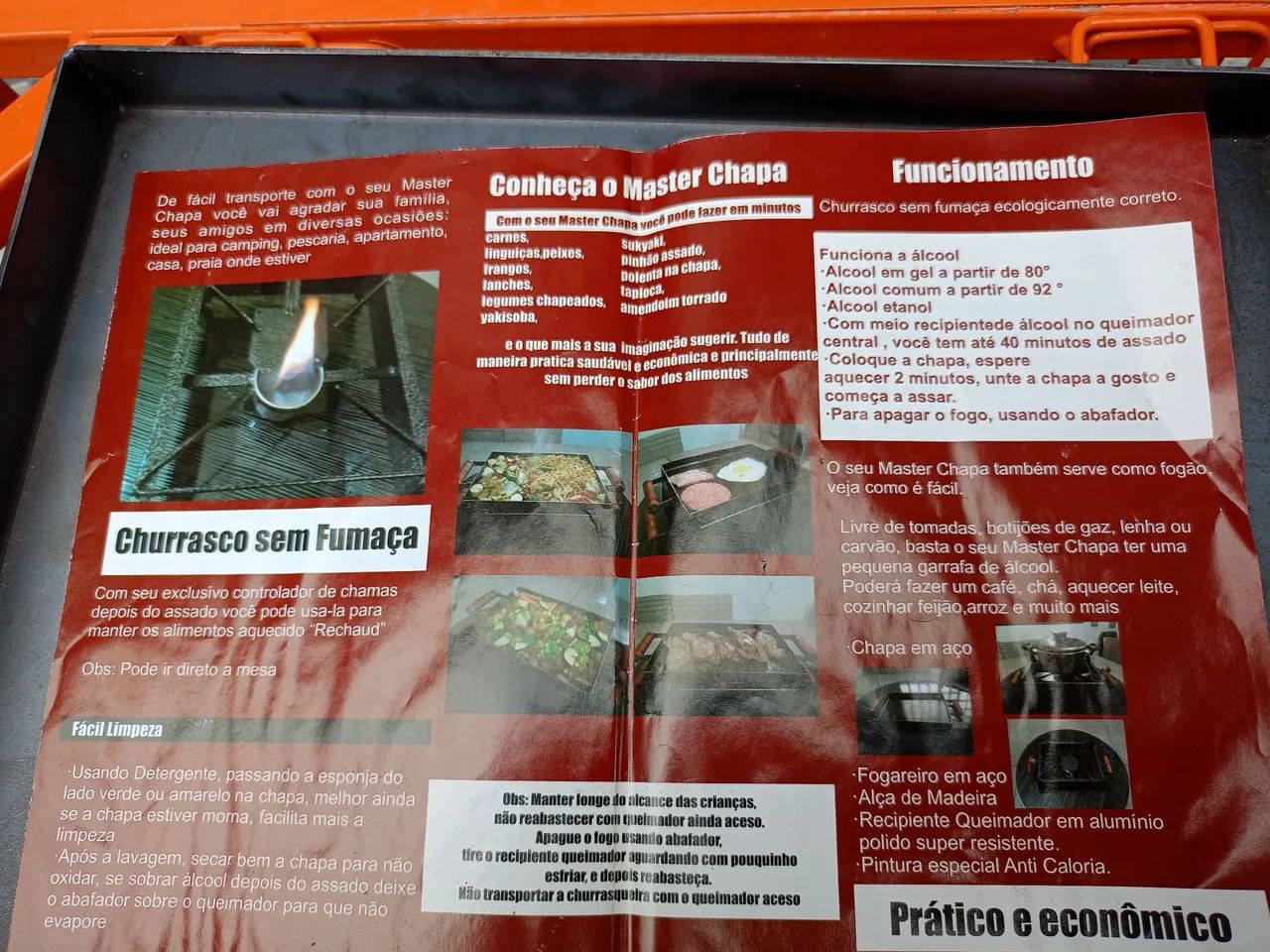 Churrasqueira Ecológica a Álcool  - Foto 2