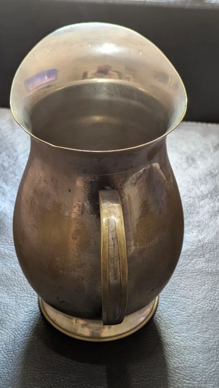 Jarra Antiga em Prata 90 - 16cm - Estilo Alemão Vintage - Foto 3