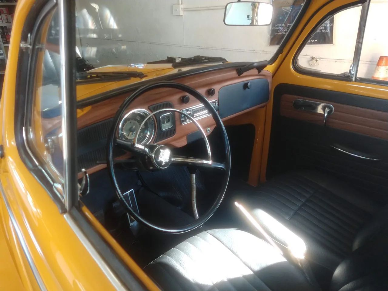 Fuscão 1500, placa preta, impecável  - Foto 4