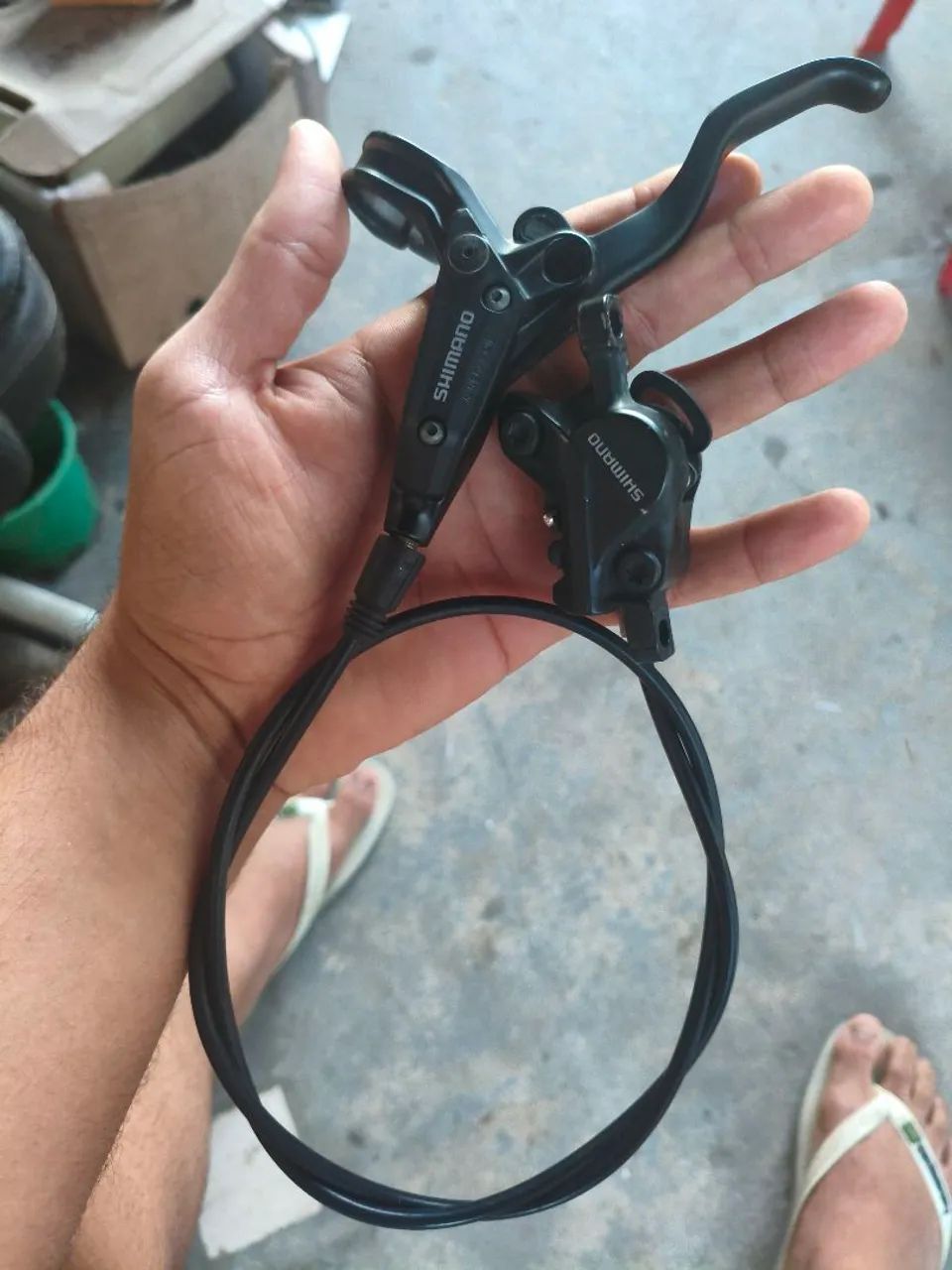 Freio a Disco Shimano m447 - Ciclismo