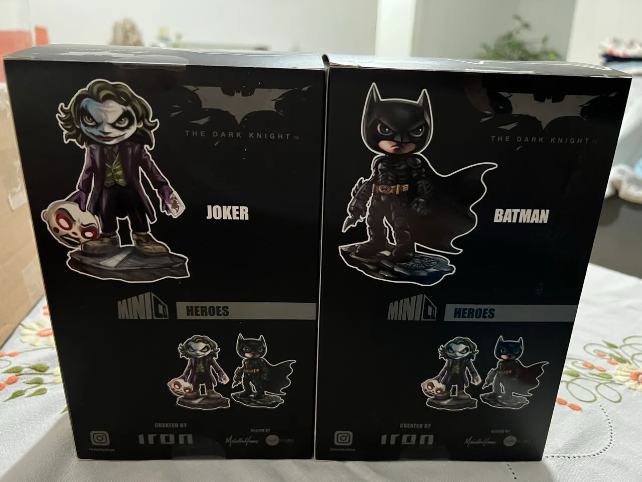 Iron studios minicos Batman e Joker TDK - Foto 3