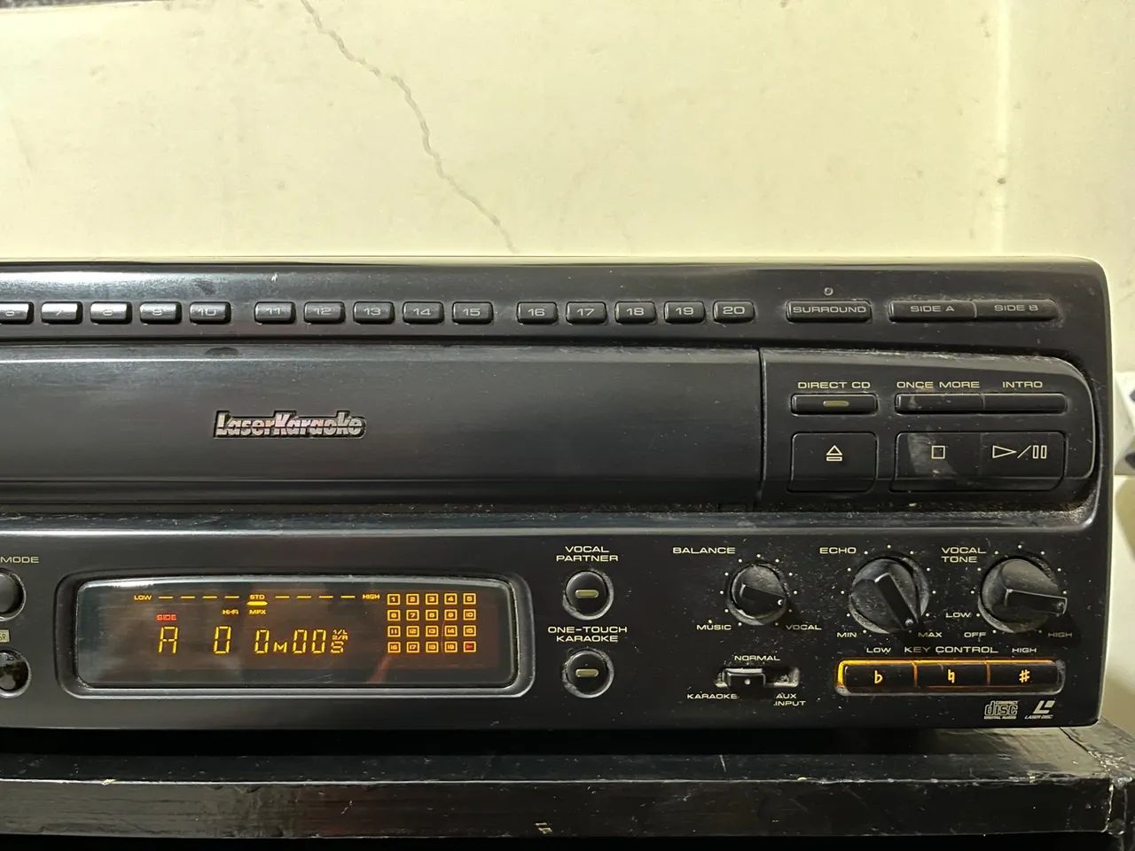 LD Laser Disc Pioneer - Laser Karaokê - Foto 4