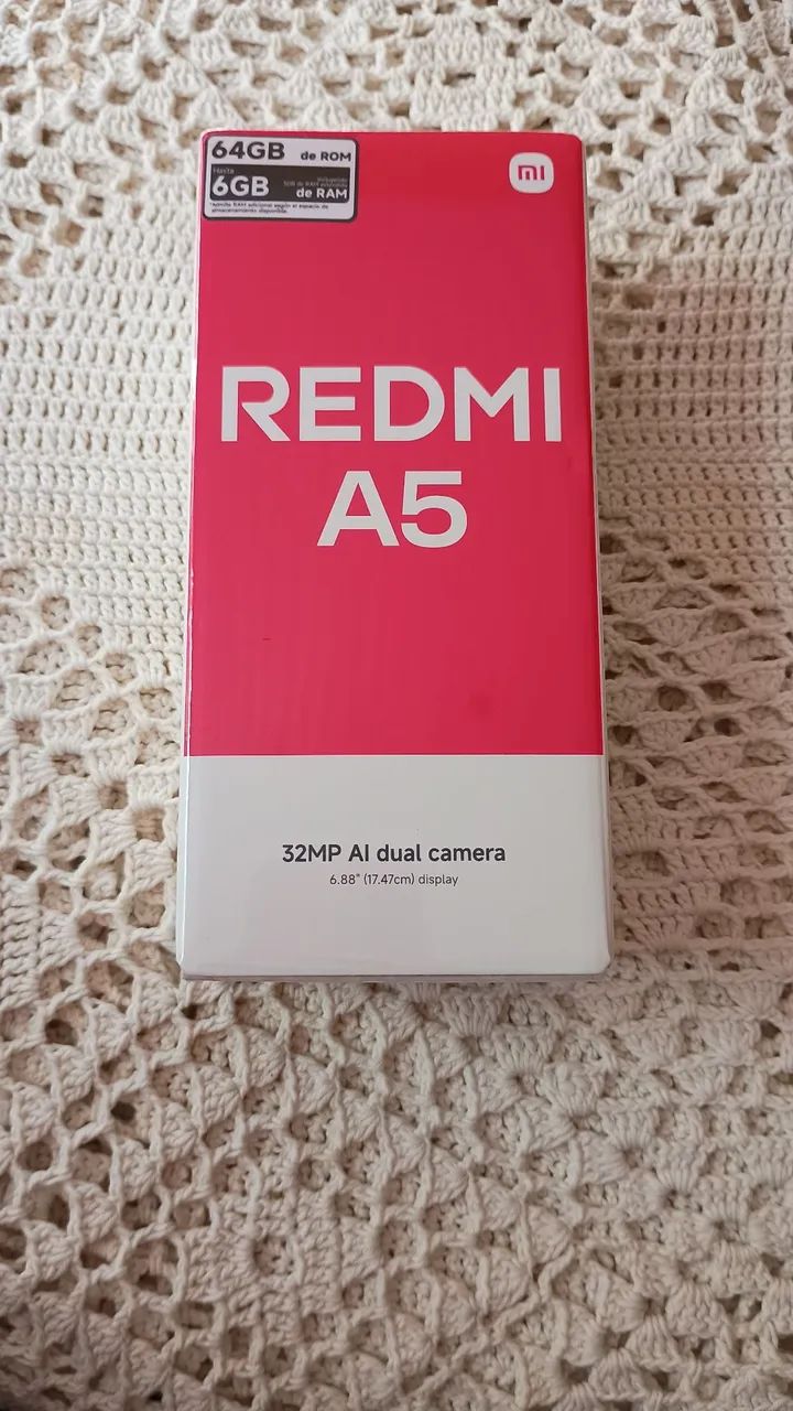 Xiaomi Redmi A5 - Novo, Lacrado, 64GB + 6GB RAM