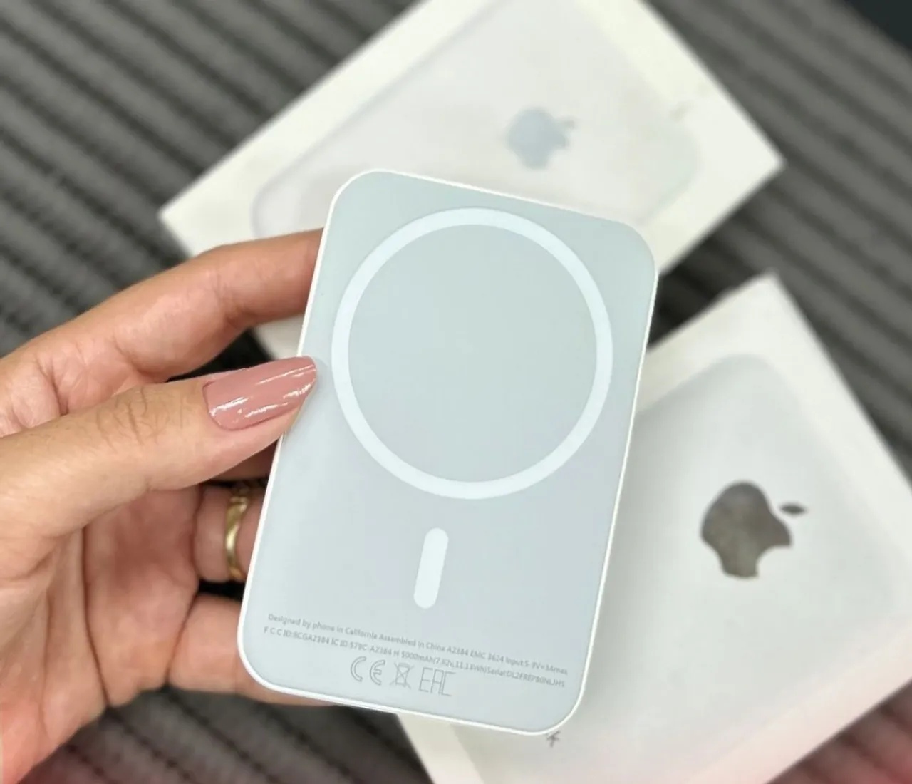Carregador Por Indução Magsaf Bateria Para iPhone carregador Por Indução Magsaf