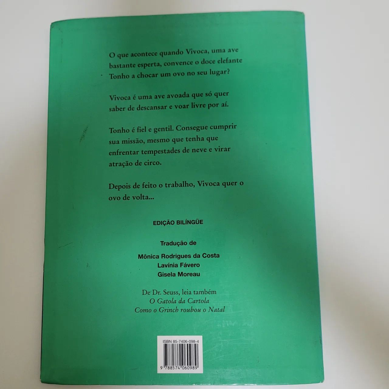 Livro Tonho Choca O Ovo - Dr. Seuss - Foto 2