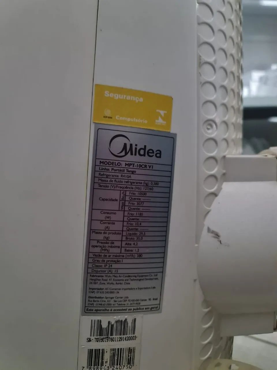 Ar Condicionado Portátil Midea - 12.000BTUs - Foto 6