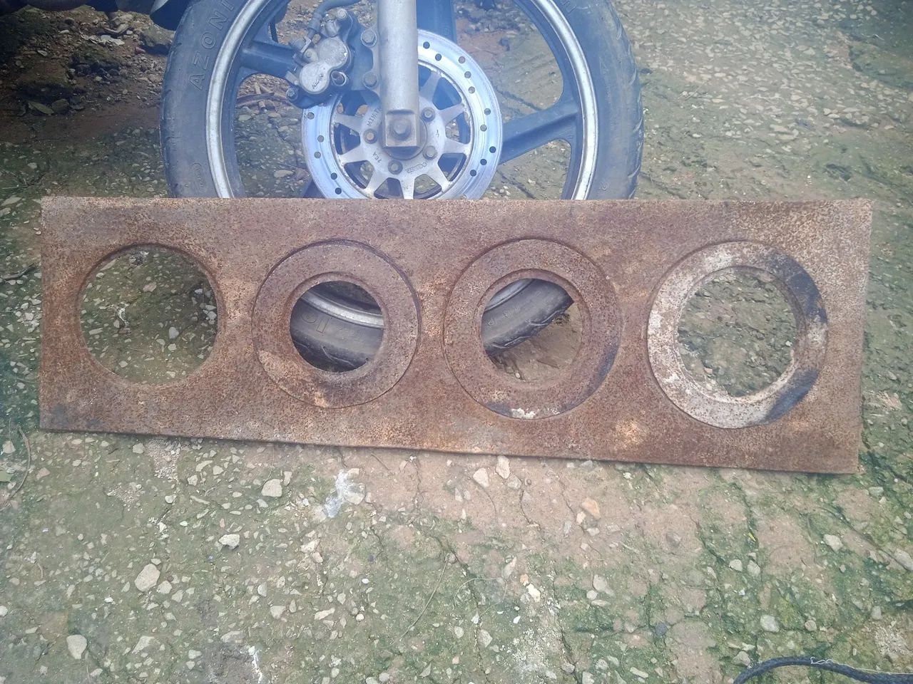 Chapa 4 bocas de fogão a lenha  - Foto 2