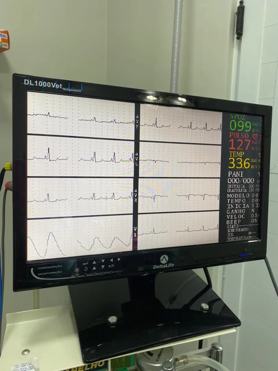 Monitor Multiparâmetros DL1000Vet