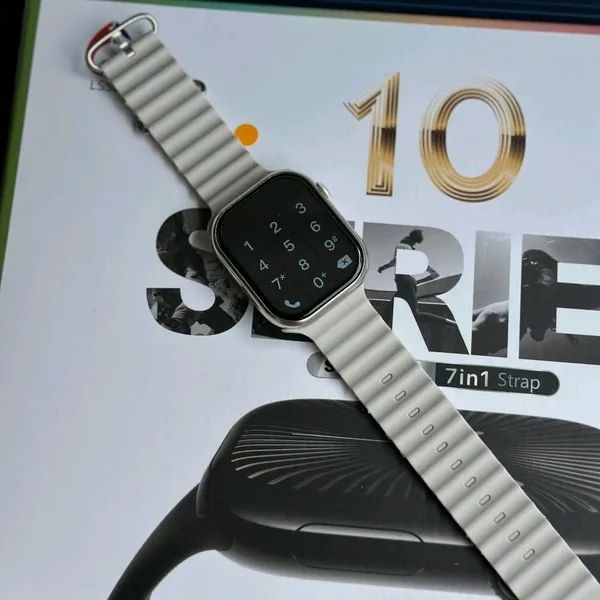 Smartwatch S30 Pro Max 7 em1 Série 10 Tela Infinita Chamadas Bluetooth Esportes Controle d - Foto 5