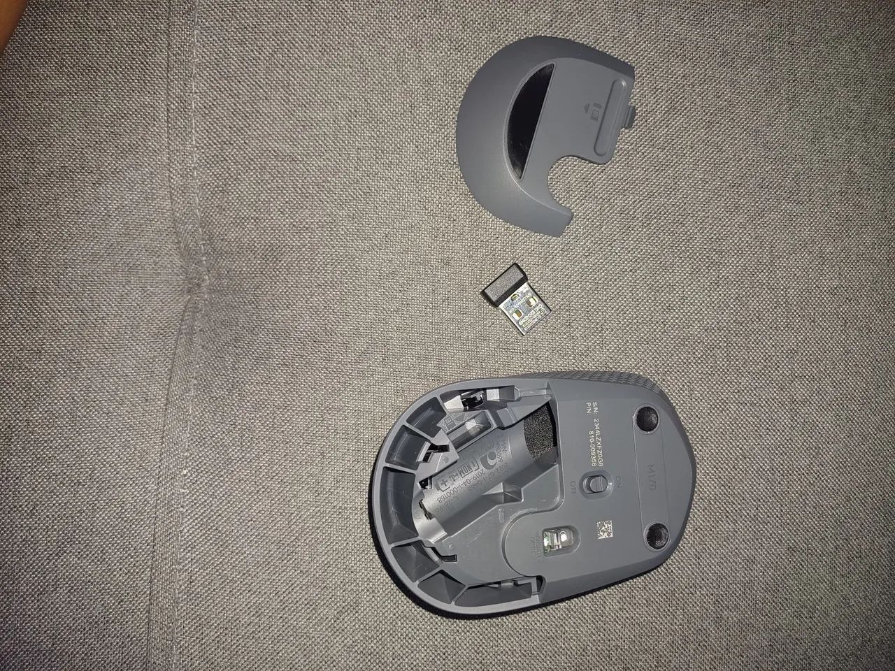 Mouse Logitech Wireless - Ótimo para jogos! - Foto 2