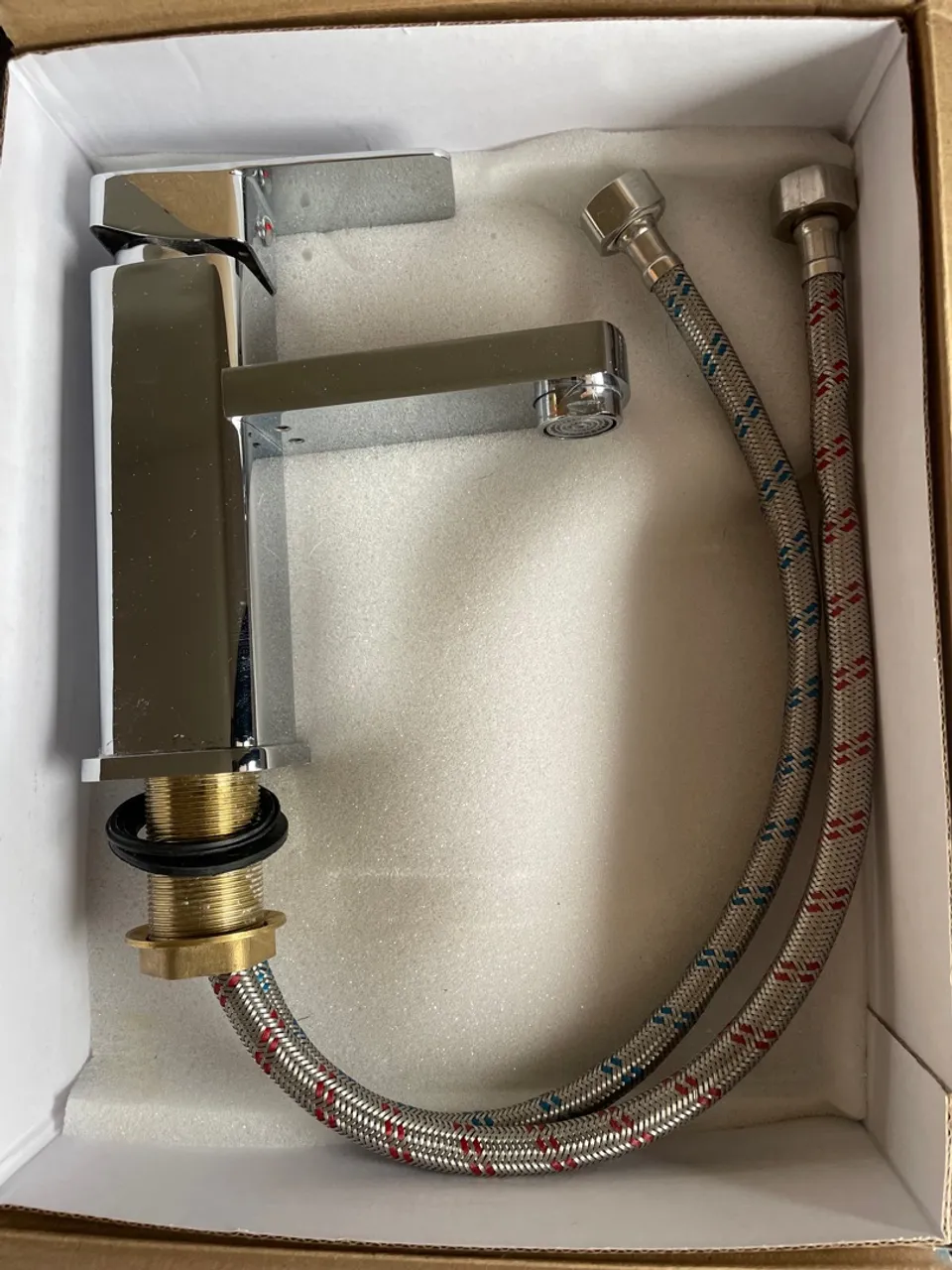 Torneira para Banheiro Cromada - Design Moderno