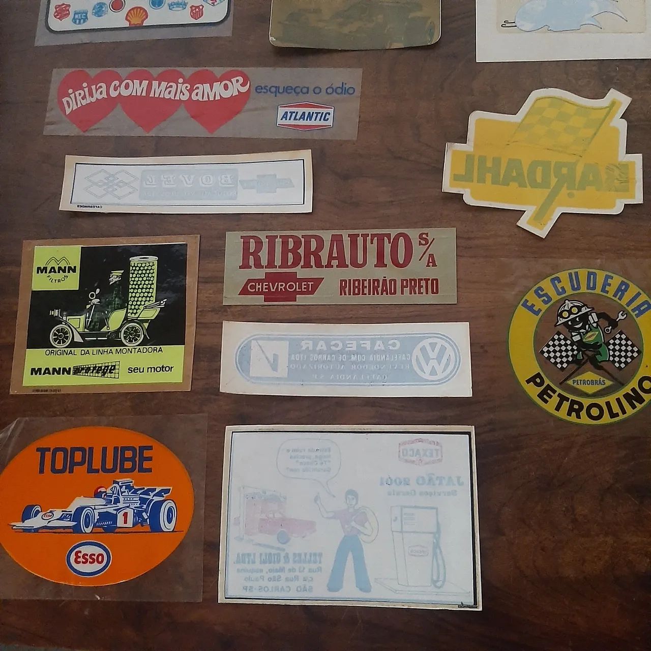 Adesivos Antigos Marcas Famosas - Foto 2