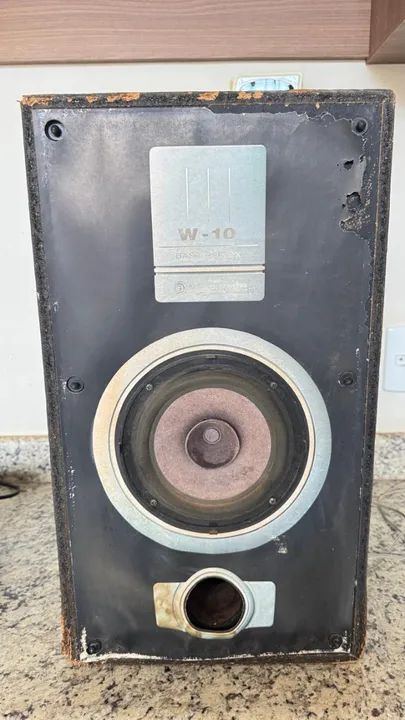 Caixa Gradiente W-10 (Para restauração)   - Foto 2