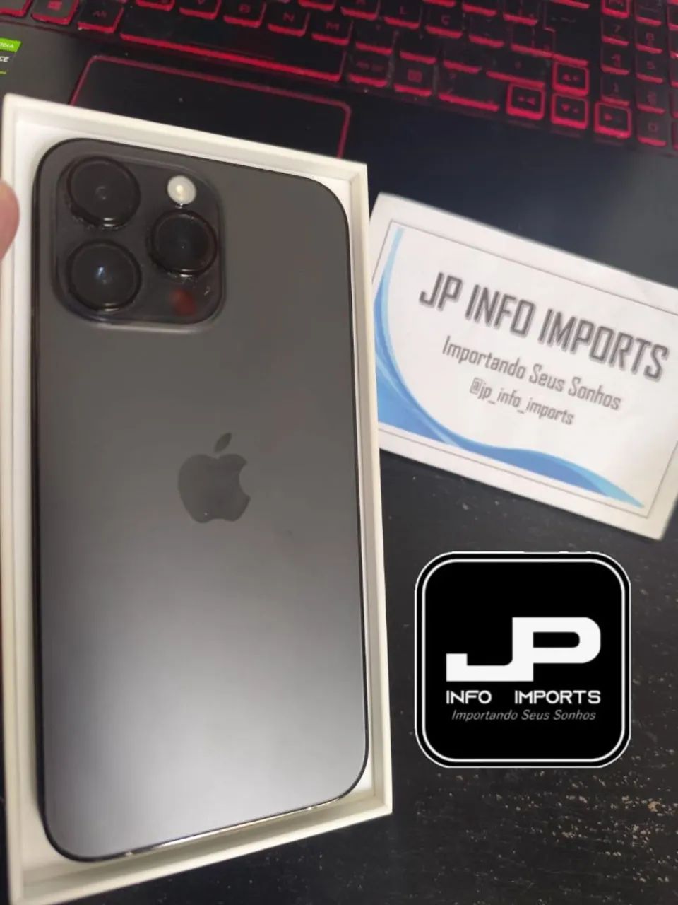 iPhone 14 pro Max 256 - aceito linha S mais volta - Celulares e