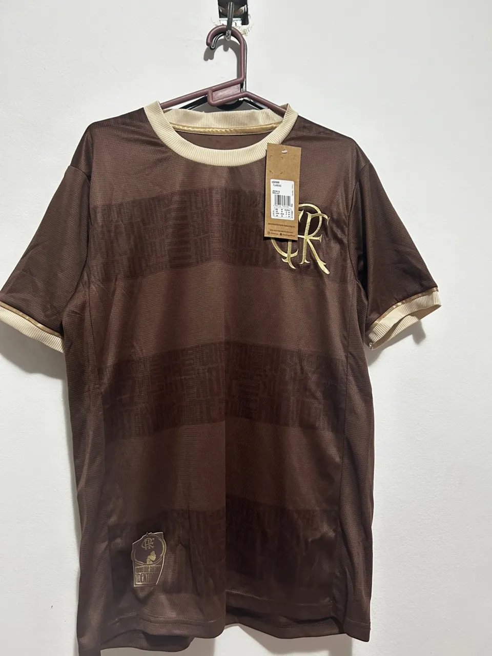 Camisa de Futebol Marrom