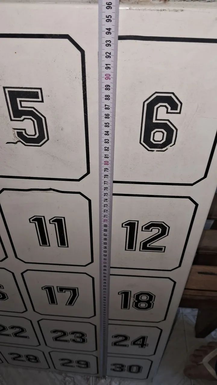 Tampo metal para jogos ou mesa pode tirar adesivos - Foto 4